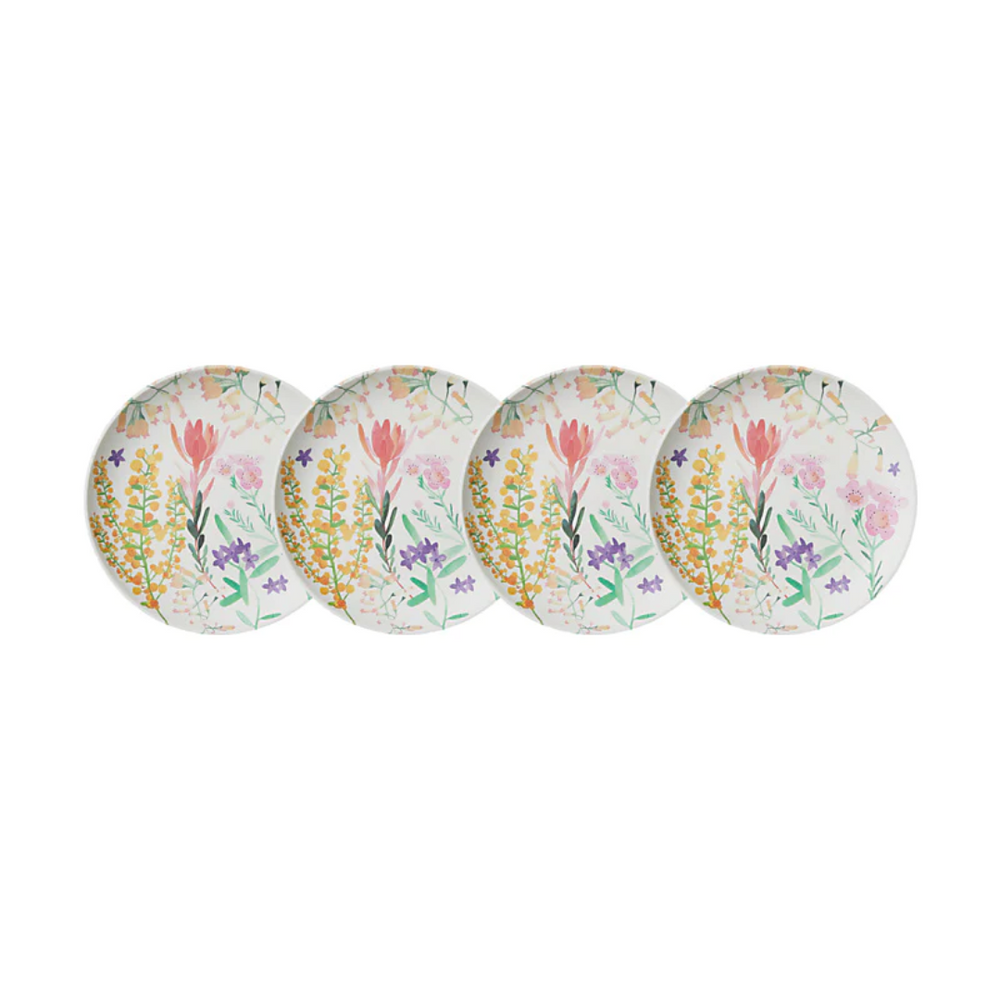 Maxwell & Williams Wildflowers Bamboo Dinner Plate Set of 4