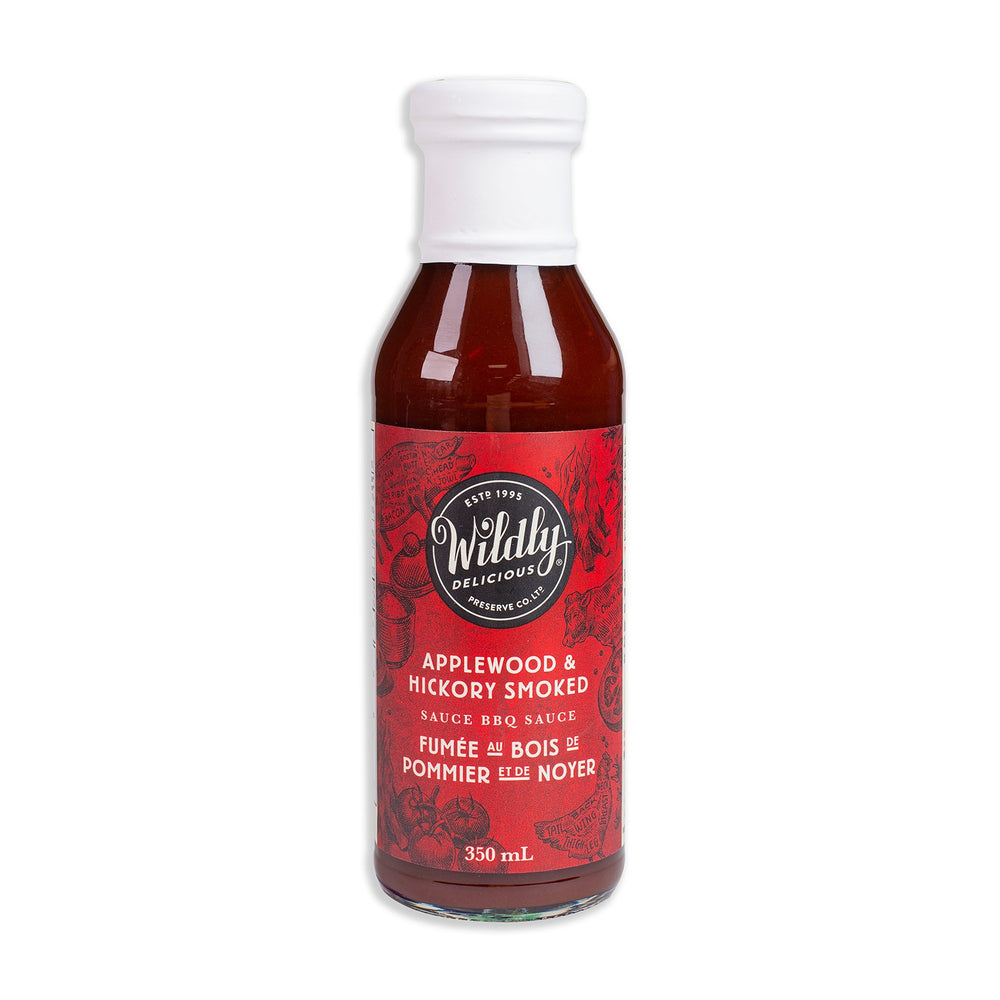 Wildly Delicious Applewood & Hickory Smoked BBQ Sauce