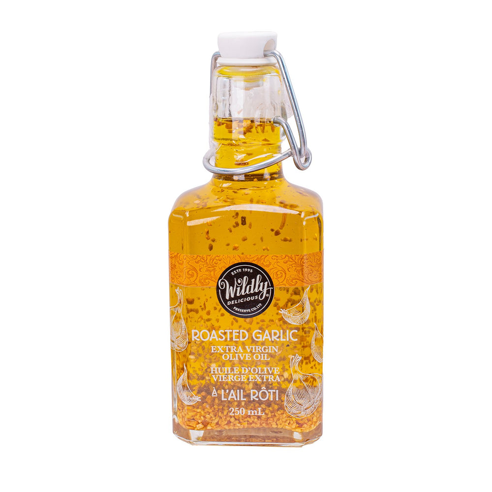 Wildly Delicious Roasted Garlic Extra Virgin Olive Oil