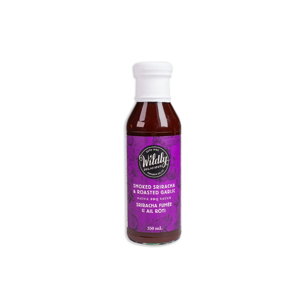 Wildly Delicious Smoked Sriracha & Roasted Garlic BBQ Sauce