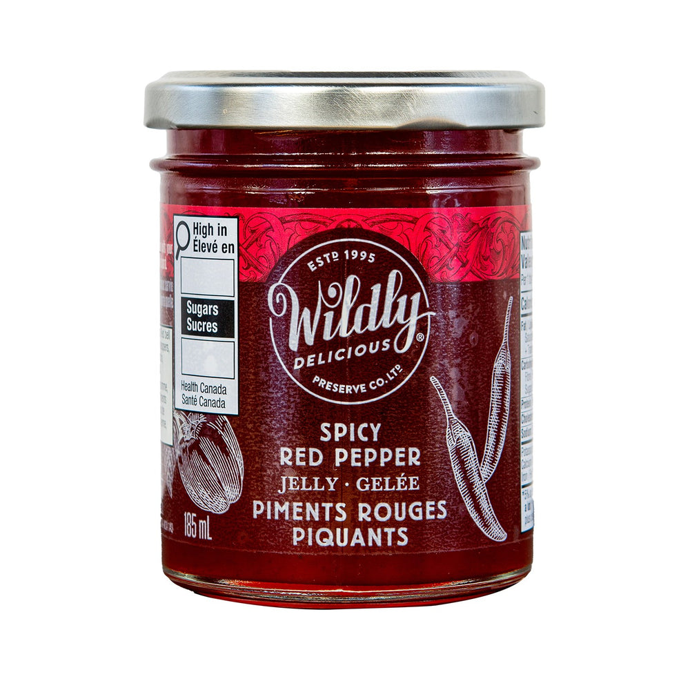 Wildly Delicious Spicy Red Pepper Jelly