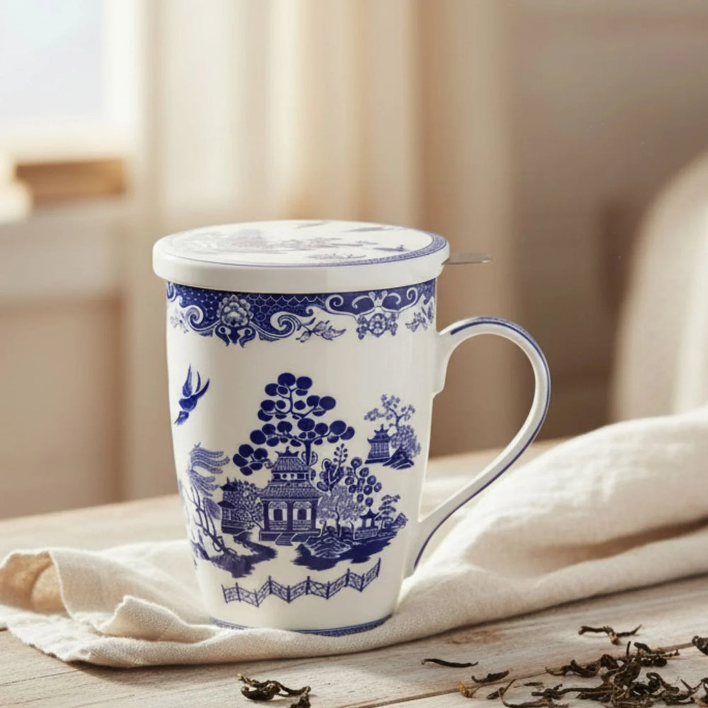 Willow Blue Tea Mug