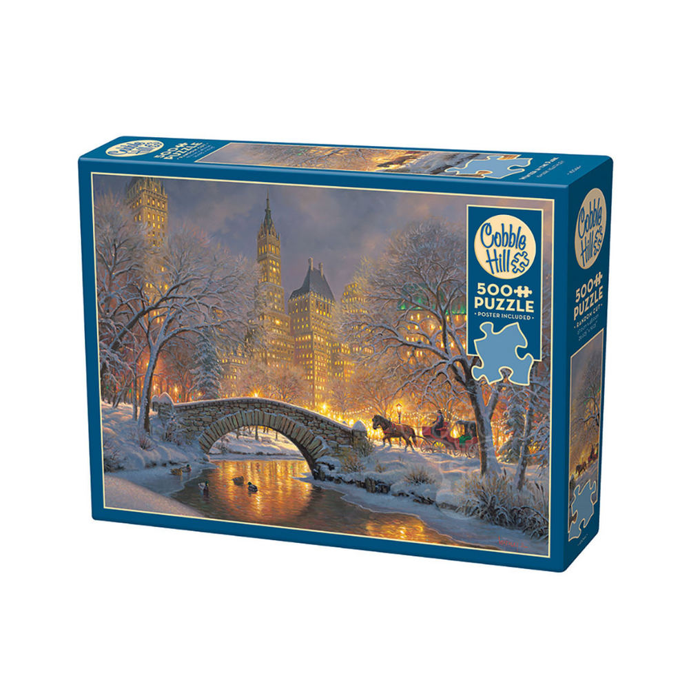 Cobble Hill Puzzles - Winter in The Park 500pc