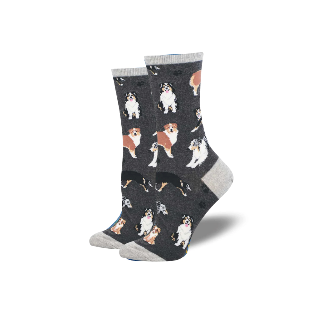 Socksmith Aussusaies - Charcoal Heather