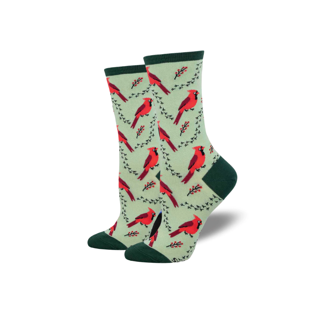 Cardinal Mints Socksmith Cardinal Tracks - Mint – Rob McIntosh