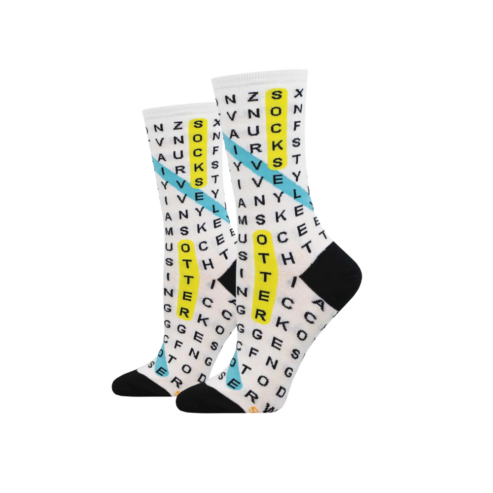 Socksmith Word Search - White