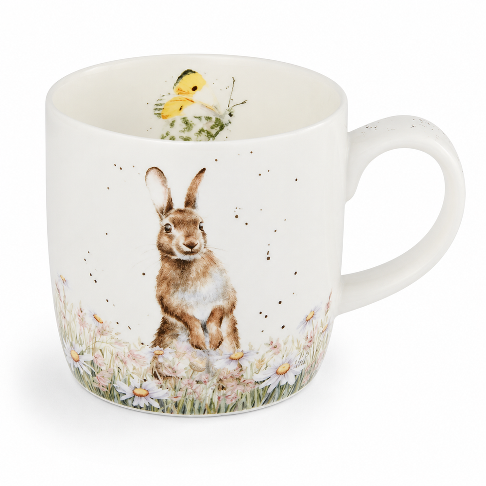 Wrendale 11 oz Mug - Fresh as a Daisy (Hare)