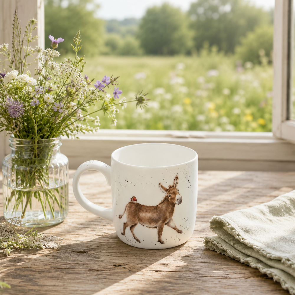 Wrendale 11 oz Mug - Hee Haw Donkey