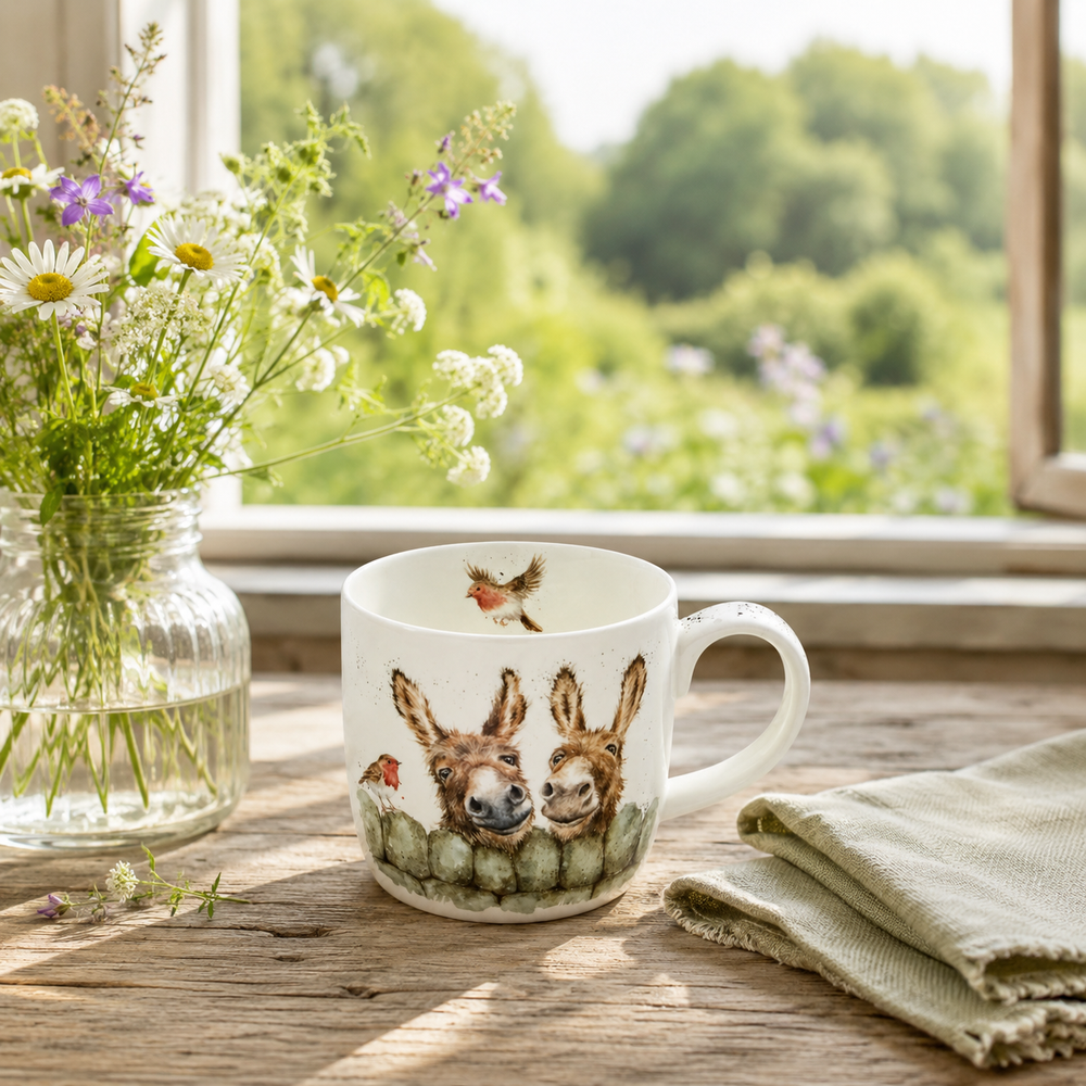 Wrendale 11 oz Mug - Hee Haw Donkey