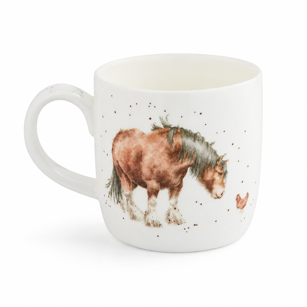 Wrendale 11 oz Mug - Side by Side (Horses)