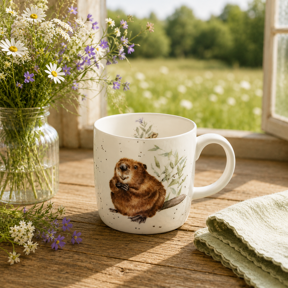 Wrendale 11 oz Mug - The Arborist (Beaver)