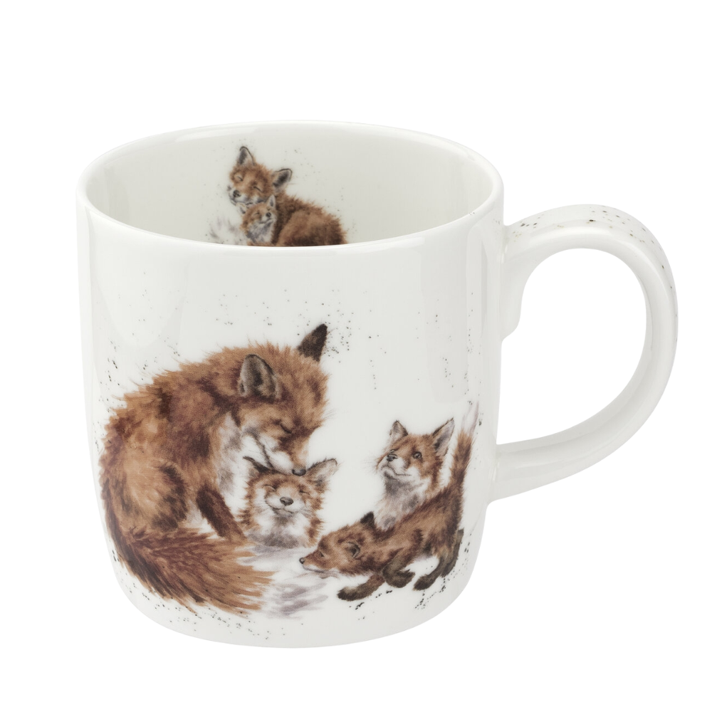 Wrendale 14 oz Mug – Bedtime Kiss (Fox)