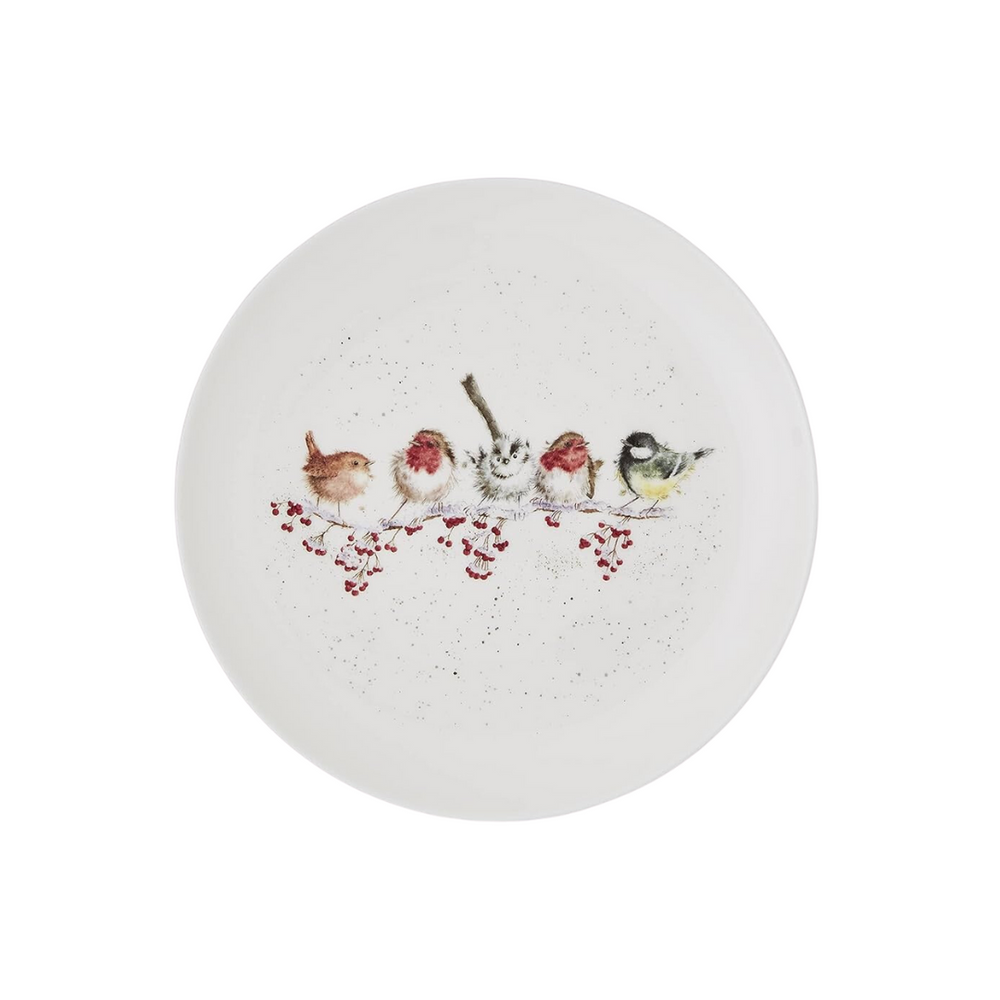 .Wrendale Footed Cake Stand - One Snowy Day