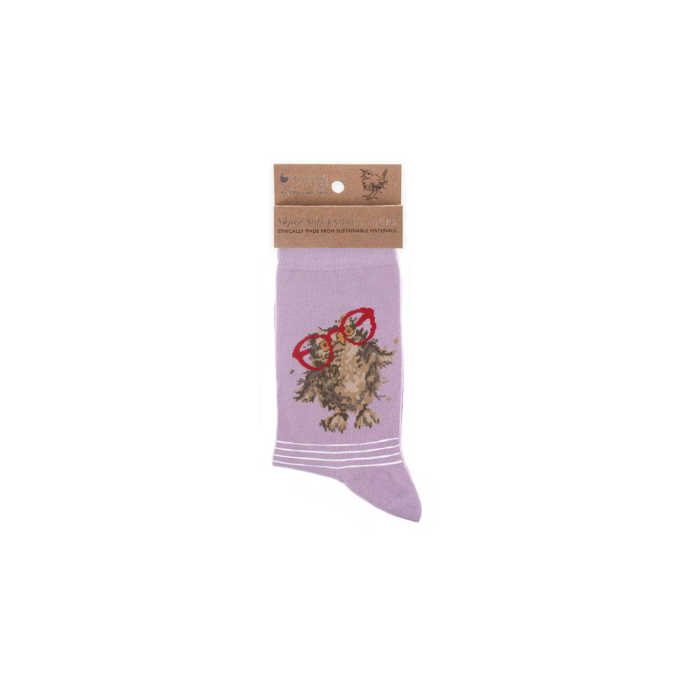 Wrendale Owl Socks - Spectacular