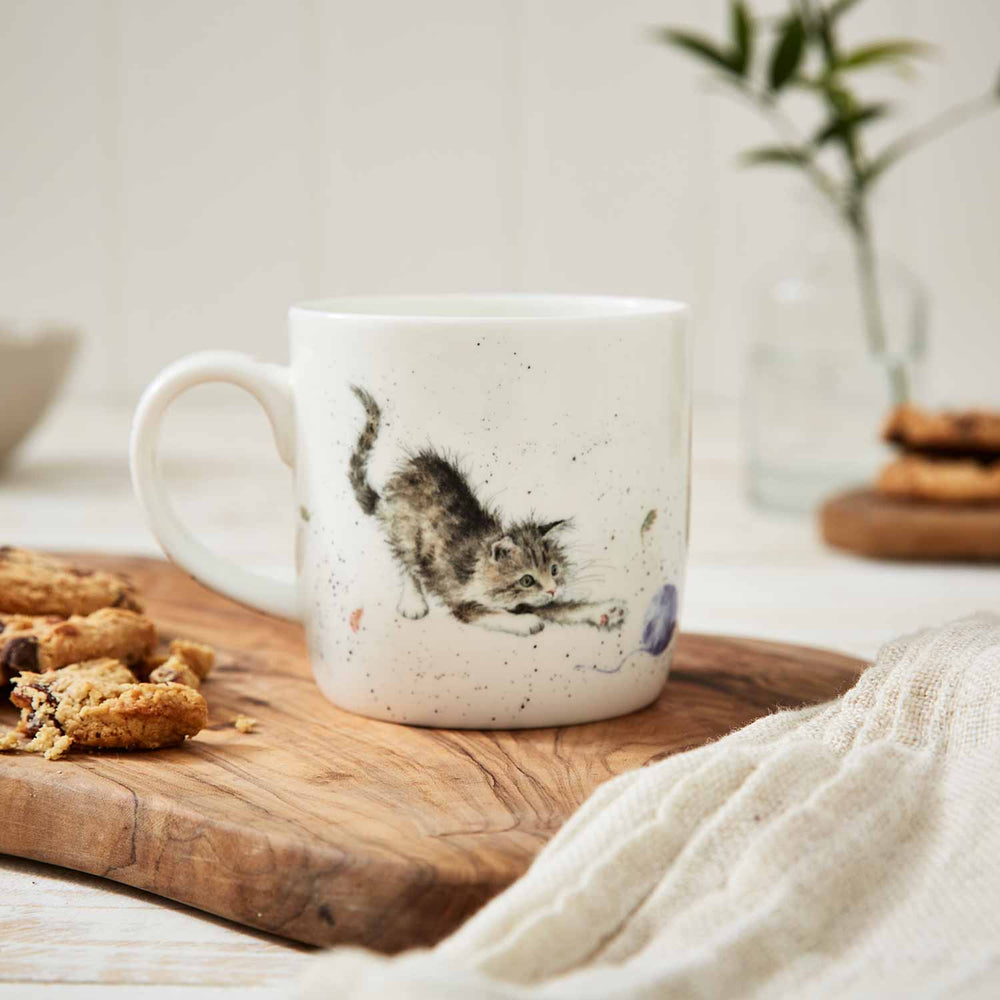Wrendale 14 oz Mug – Cat & Mouse