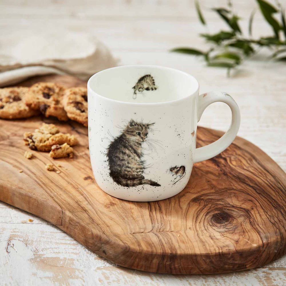 Wrendale 14 oz Mug – Cat & Mouse