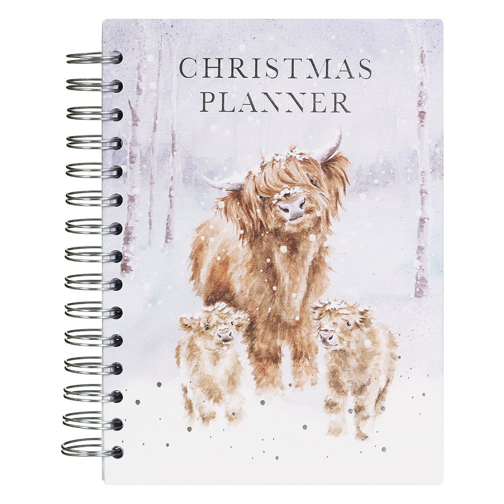 Wrendale Highland Cow Christmas Planner