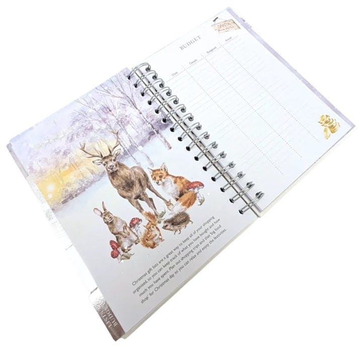 Wrendale Highland Cow Christmas Planner