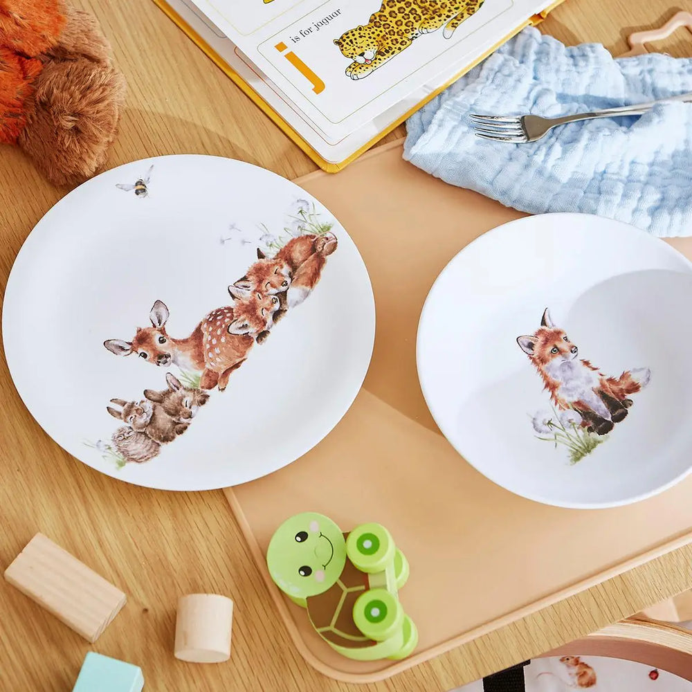 Charming Melamine dinner set for kids