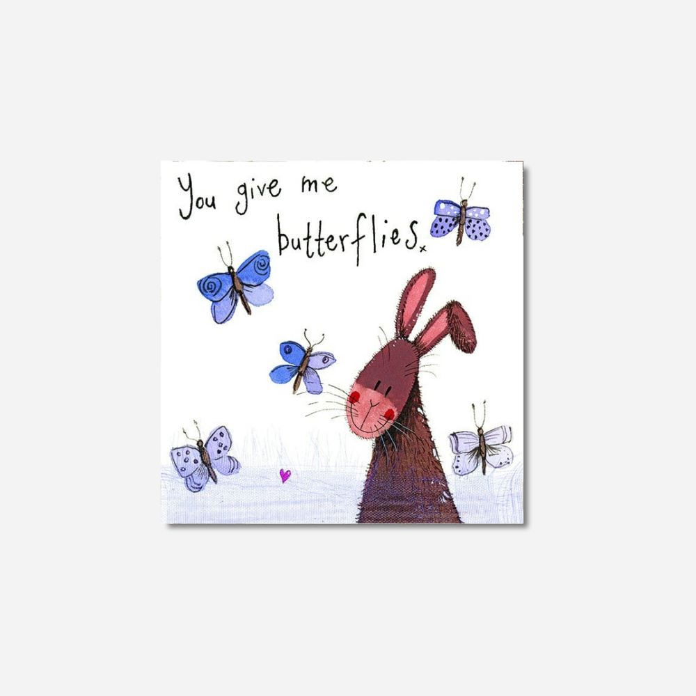 Alex Clark Small Cards You Give Me Butterflies