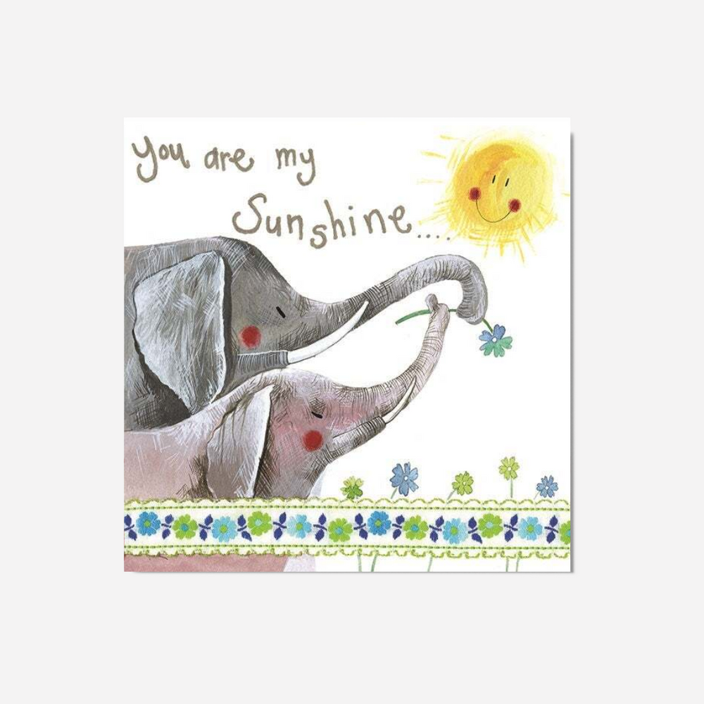 Alex Clark Large Card - You are My Sunshine