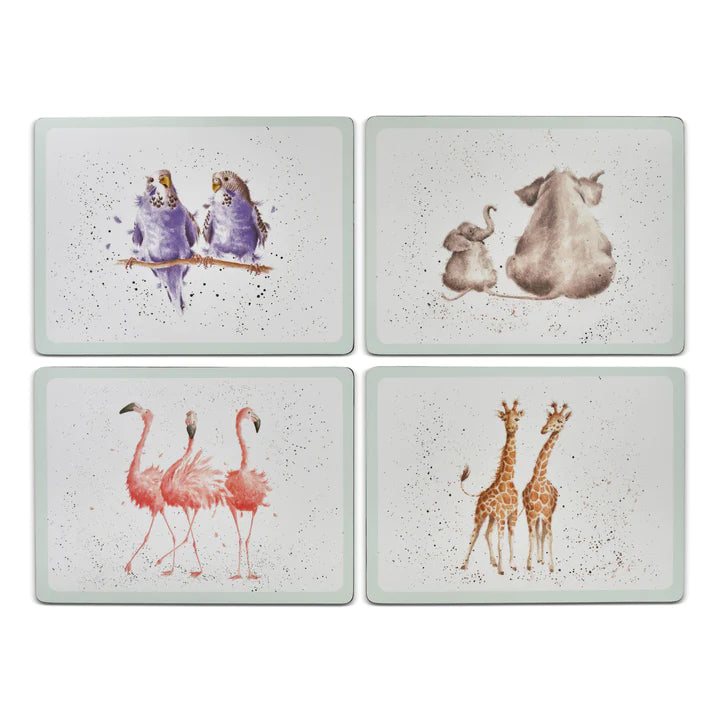 Wrendale Pimpernel Zoological Placemats Set of 4