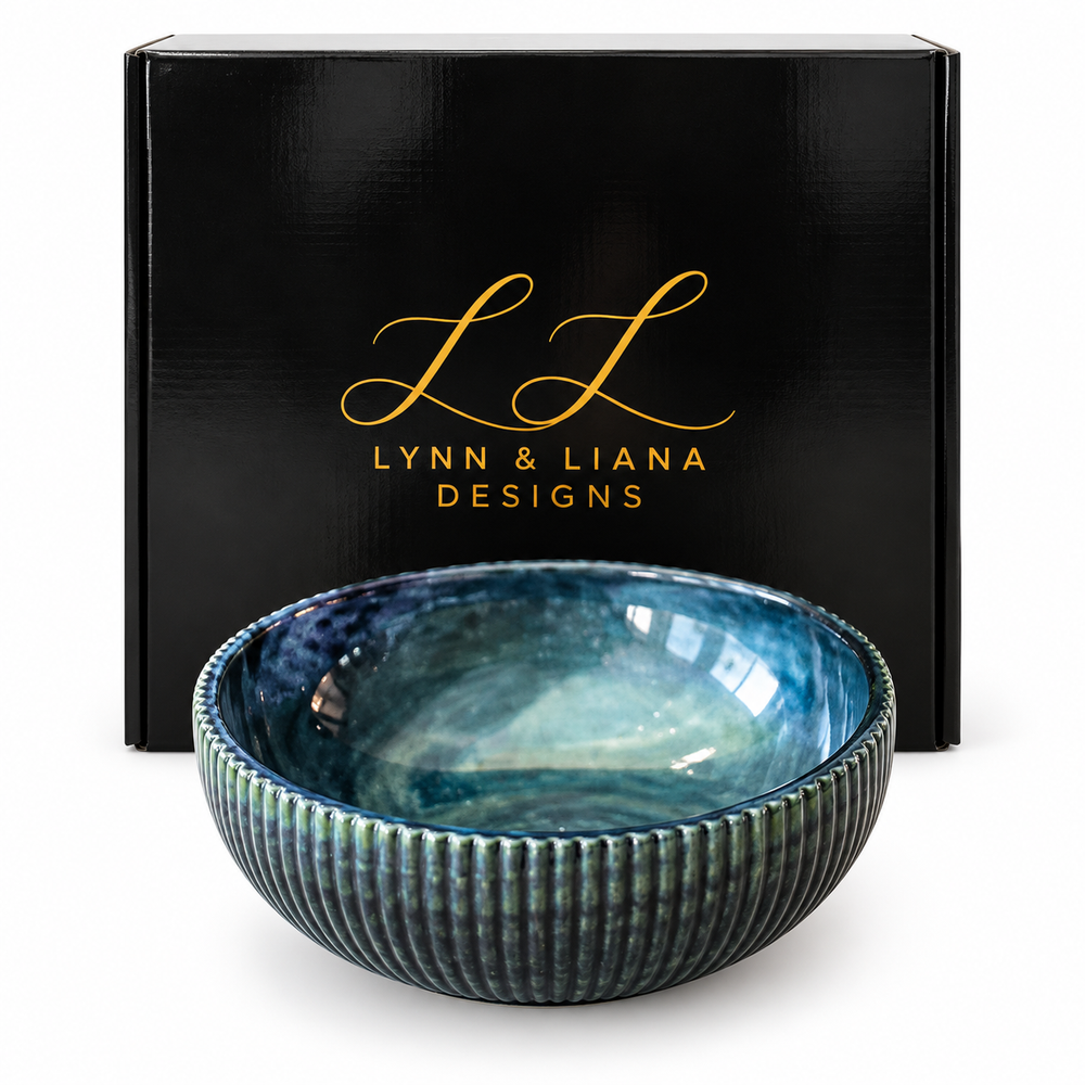 Fruit Bowl Northern Lights by Lynn & Liana