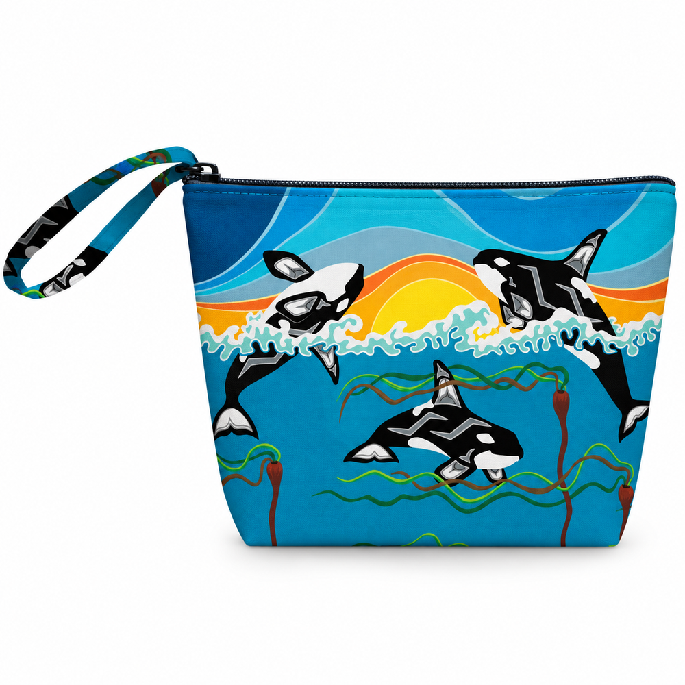 Indigenous Art Small Canvas Tote - Southern Residents