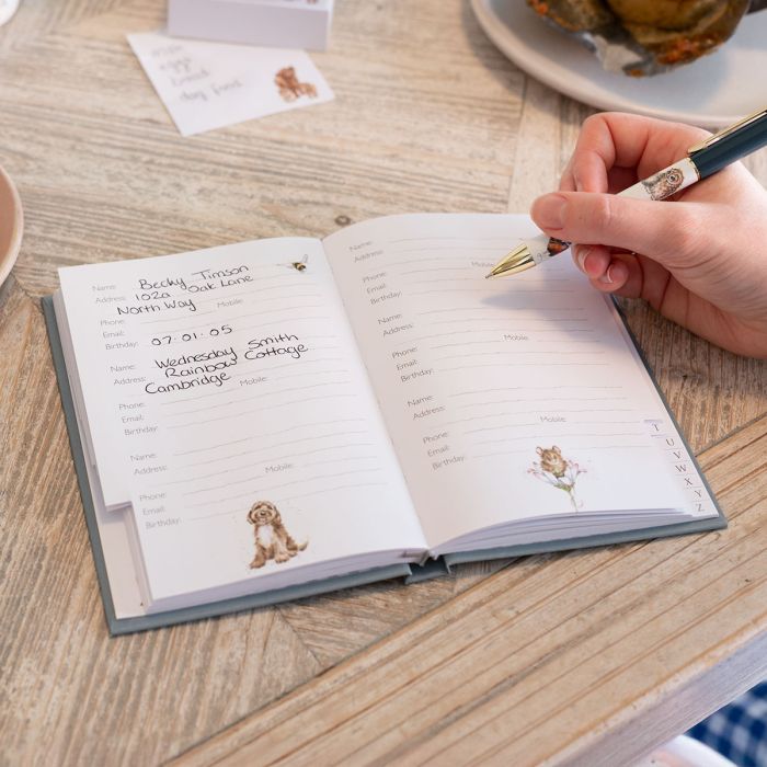 Wrendale  Address Book The Highlander