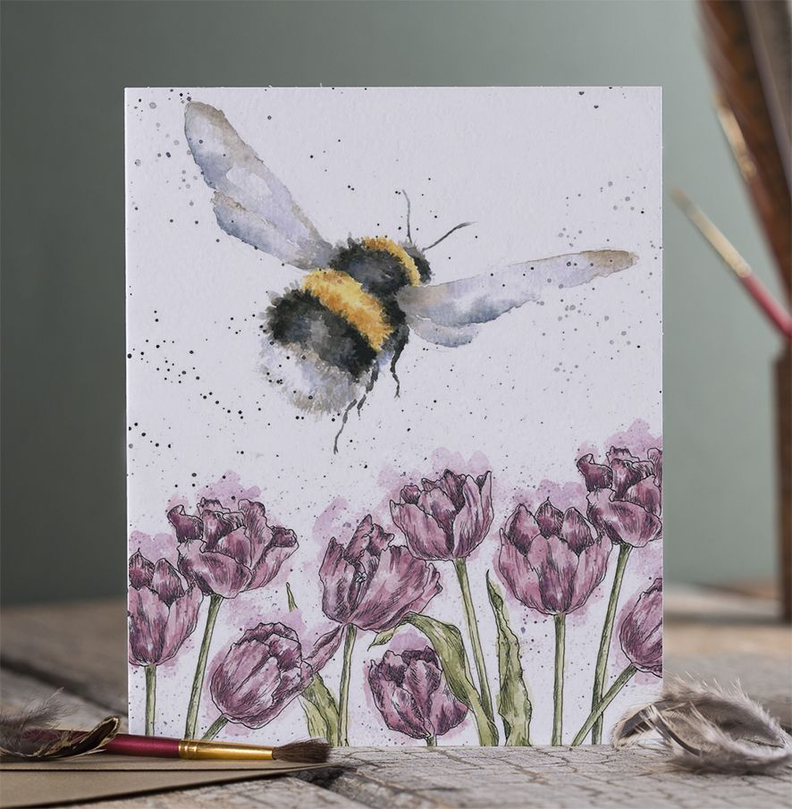 Wrendale Cards Flight of the Bumblebee