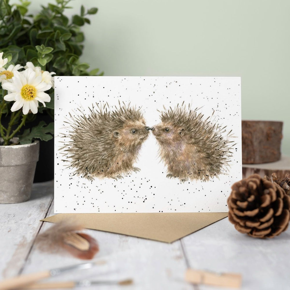 Wrendale Cards Hoggs and Kisses