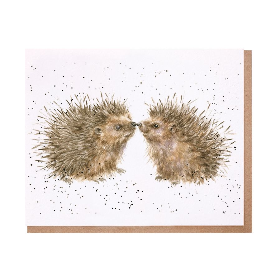 Wrendale Cards Hoggs and Kisses