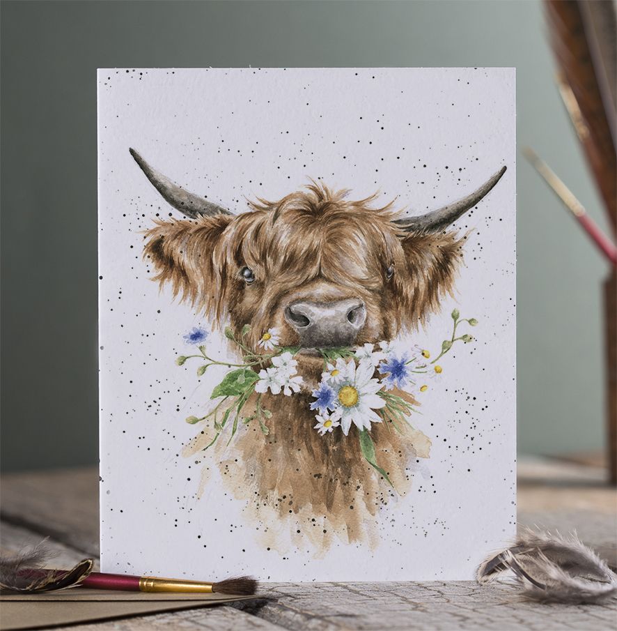 Wrendale Cards Daisy Coo