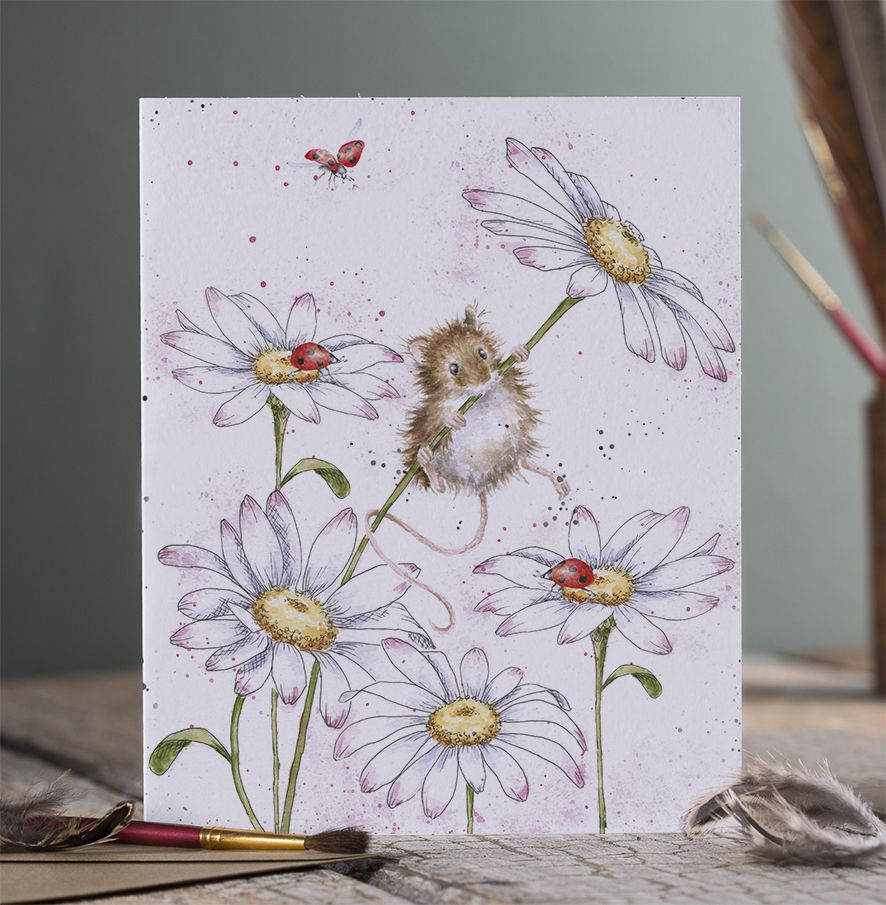 Wrendale Cards Oops a Daisy