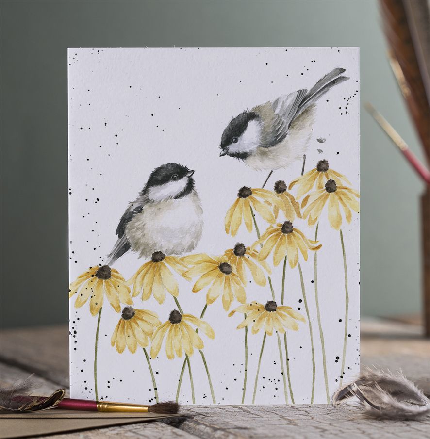 Wrendale Cards My Sweet Chickadee