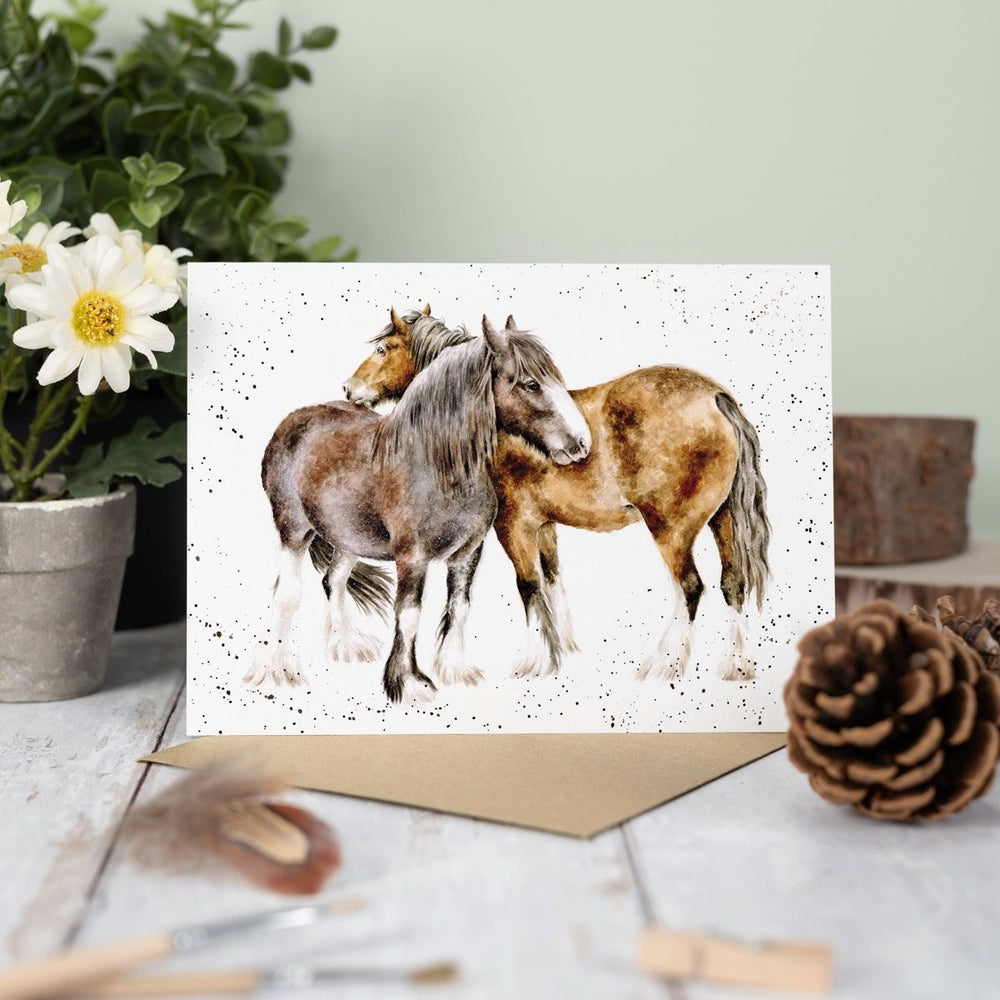 Wrendale Cards Side By Side Horse