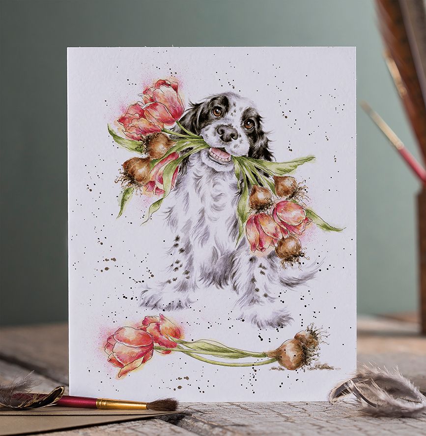 Wrendale Cards Blooming With Love