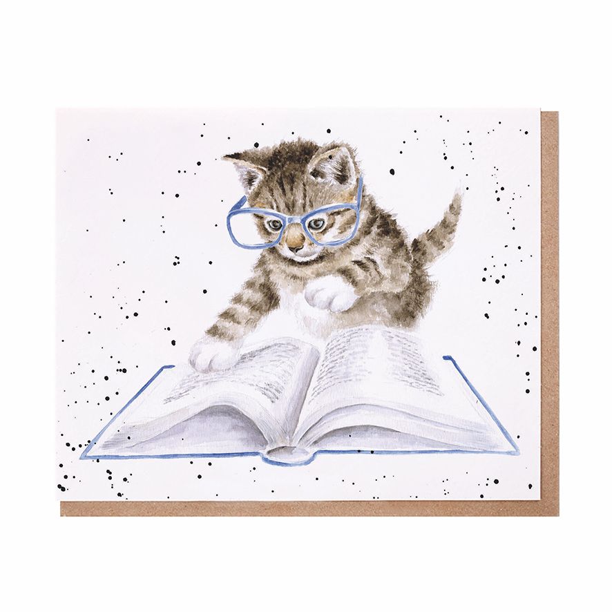 Wrendale Cards The Book Worm