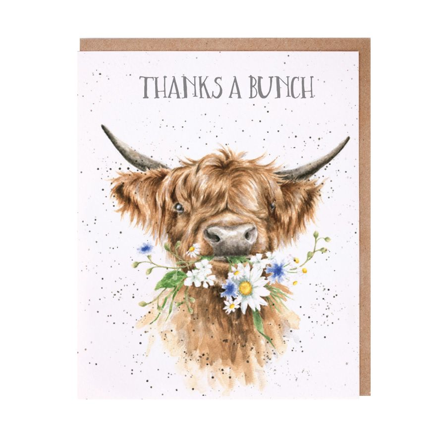 Wrendale Cards Thanks a Bunch