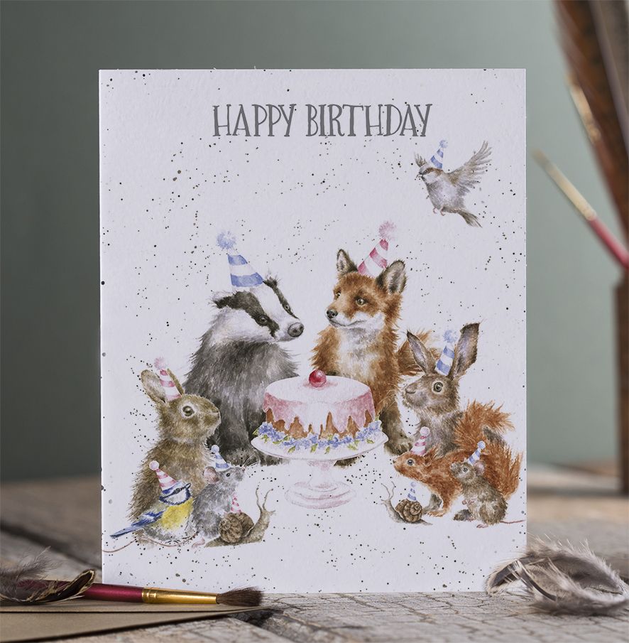 Wrendale Cards Woodland Party