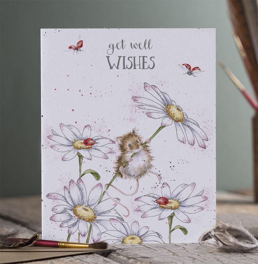 Wrendale Cards Get Well Wishes