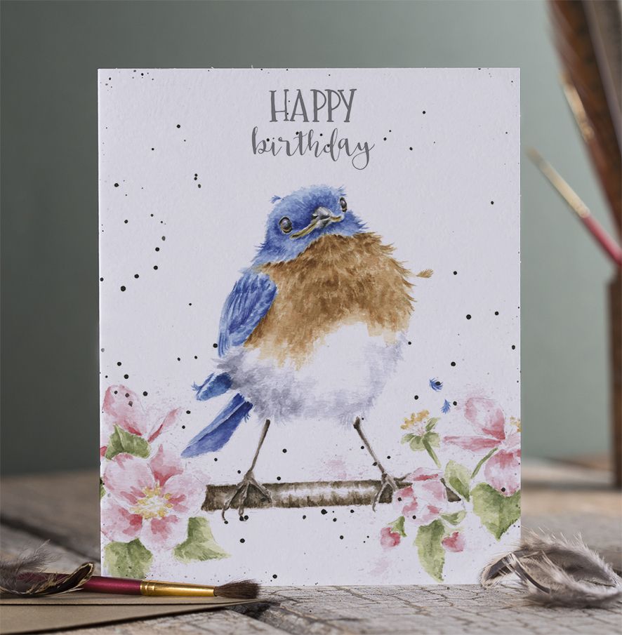 Wrendale Cards The Bluebirds Song
