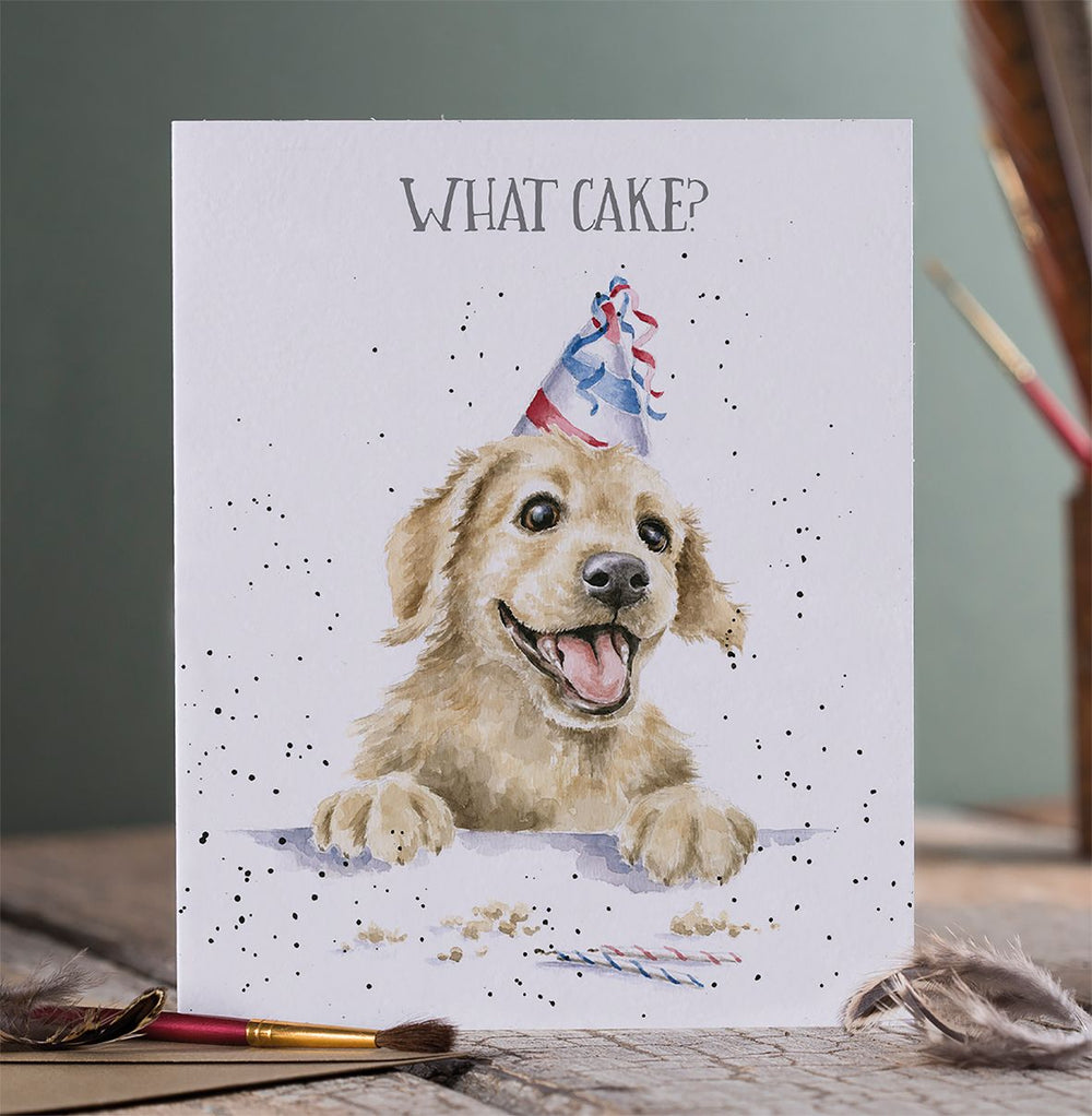 Wrendale Cards What Cake!?