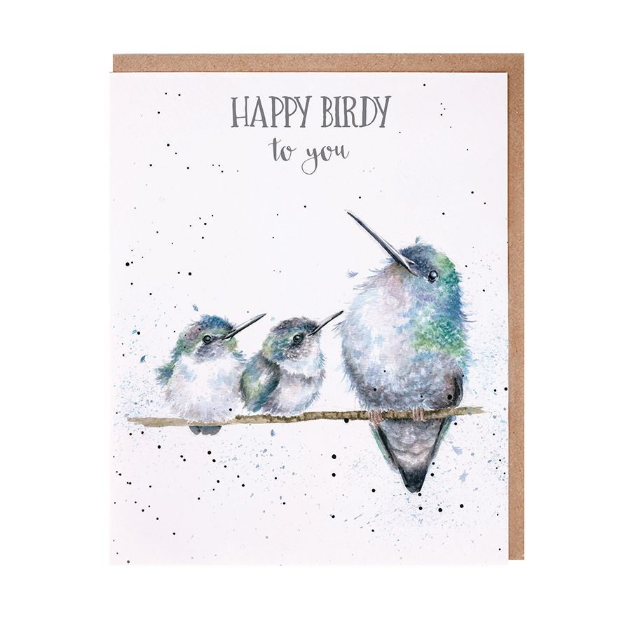Wrendale Cards Happy Birdy