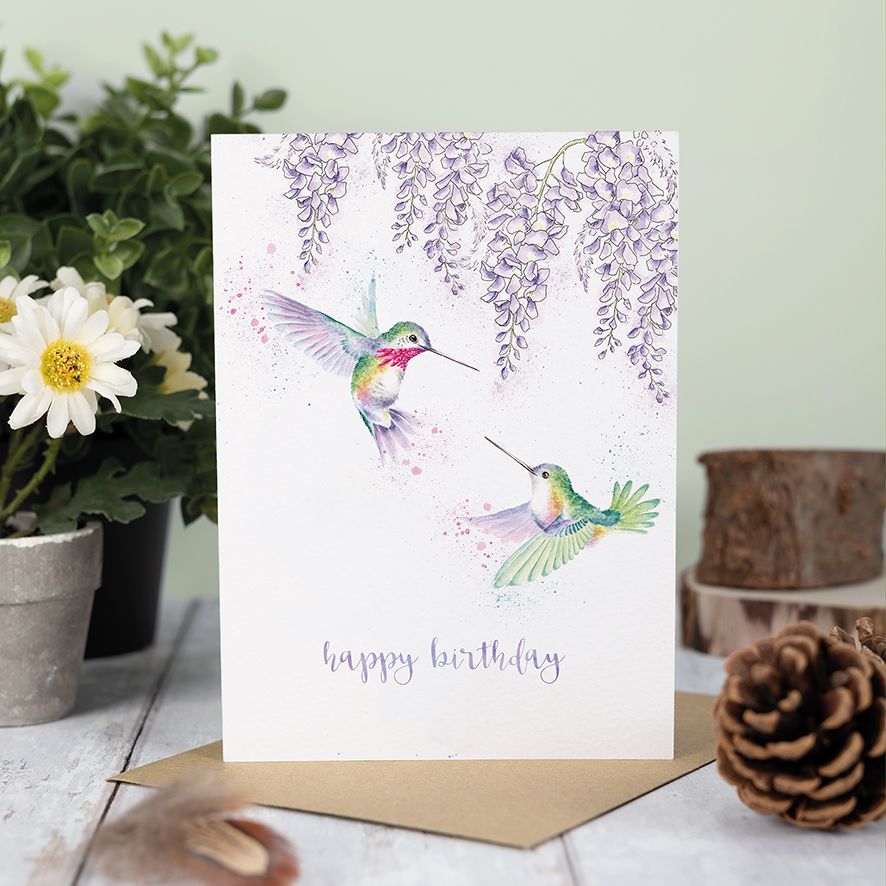 Wrendale Cards Wisteria Wishes