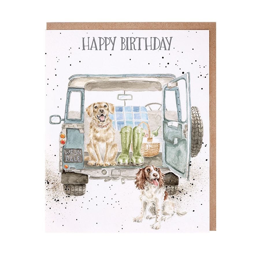 Wrendale Cards Barking Birthday