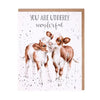 Wrendale Cards My Best Friend Calves