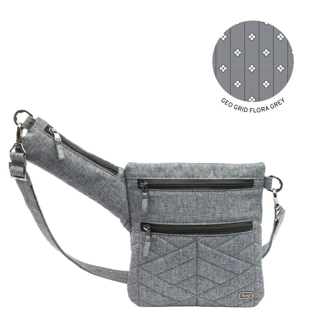 Lug Grey Skipper Crossbody - Heather Grey