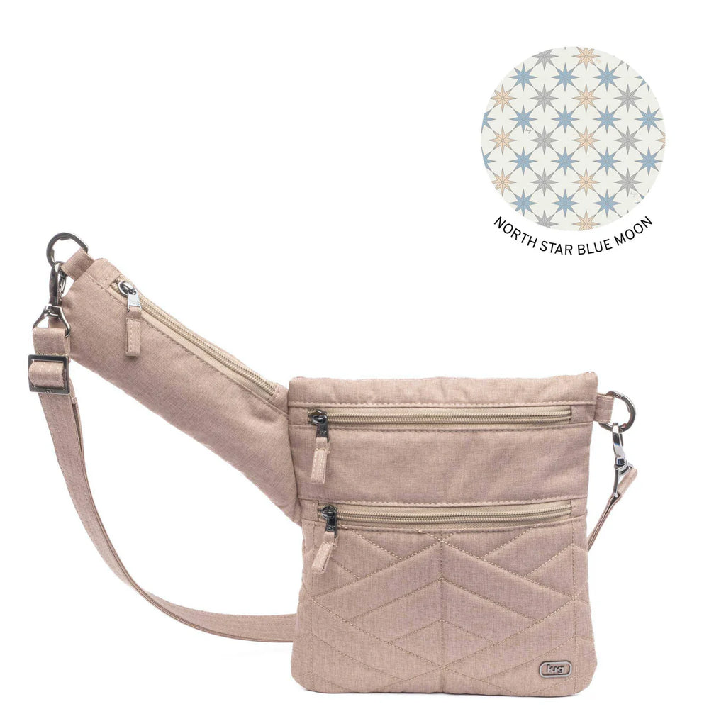 Lug Taupe Skipper Crossbody - Heather Sand