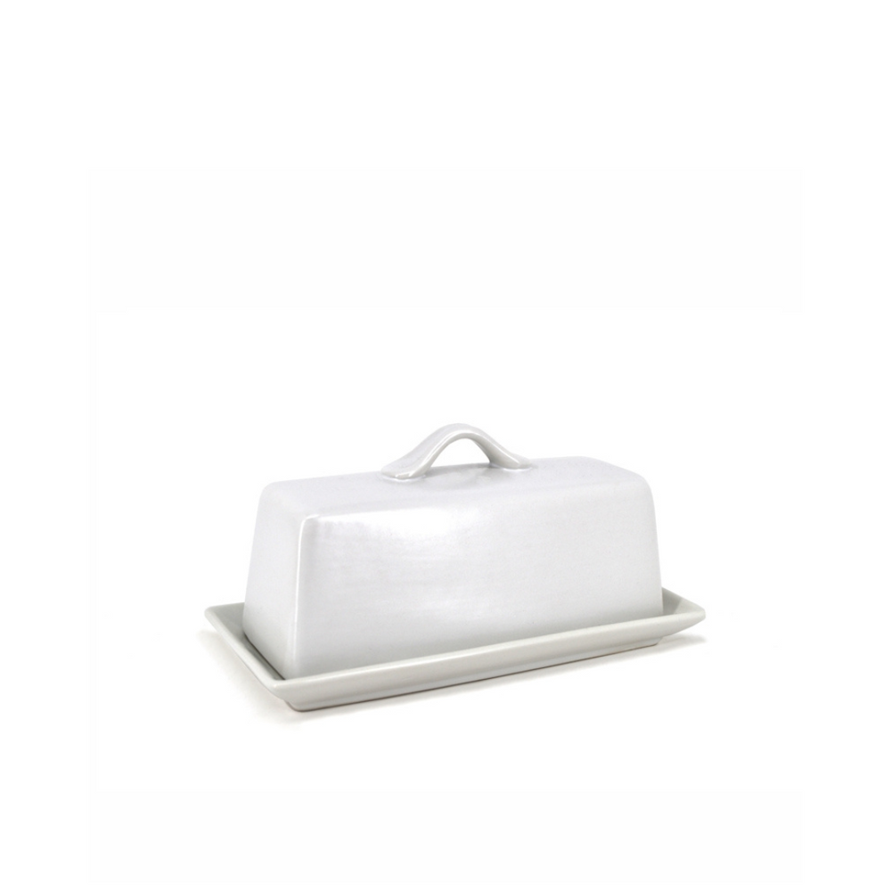 BIA - Park West Butter Dish - White